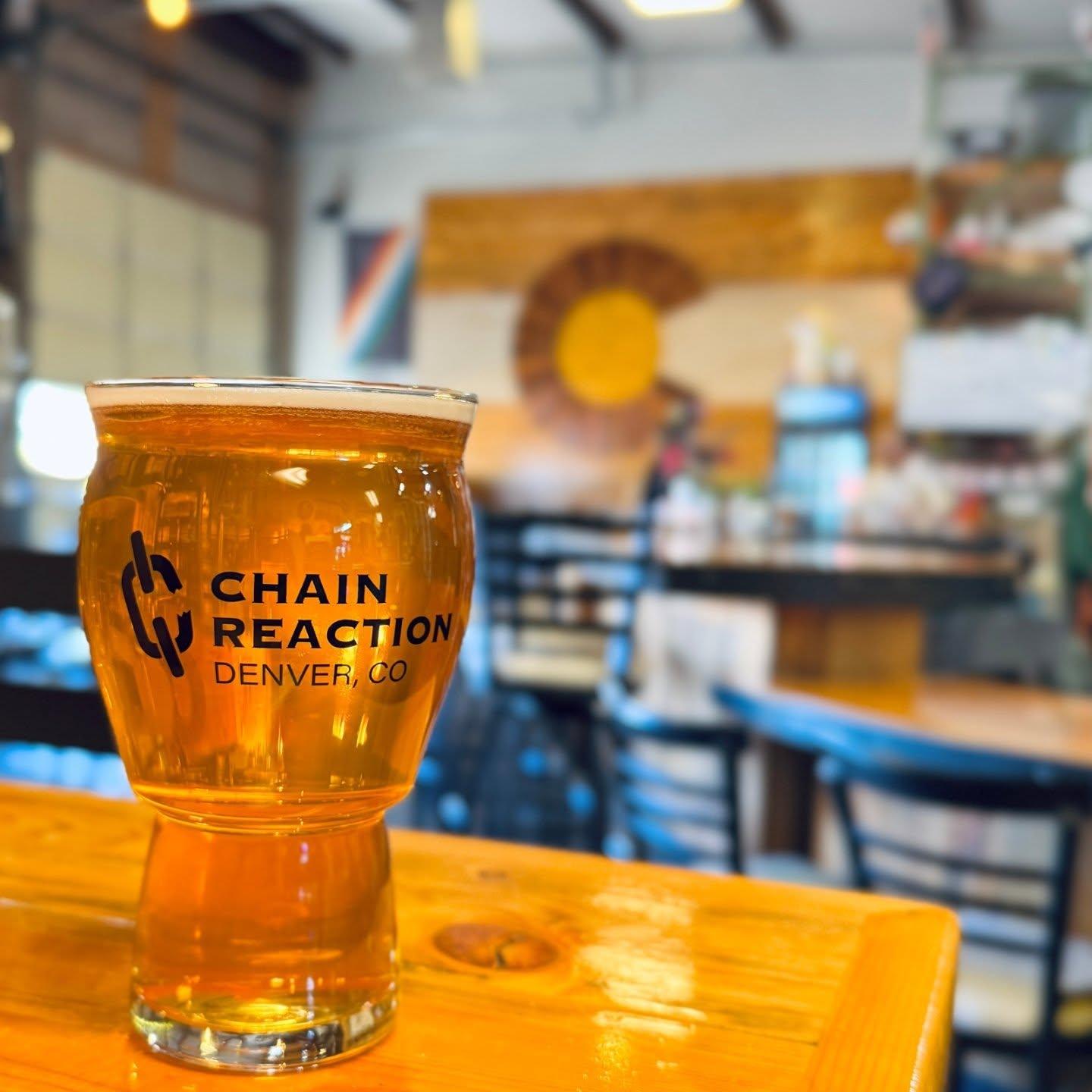 Chain Reaction Brewing Co logo